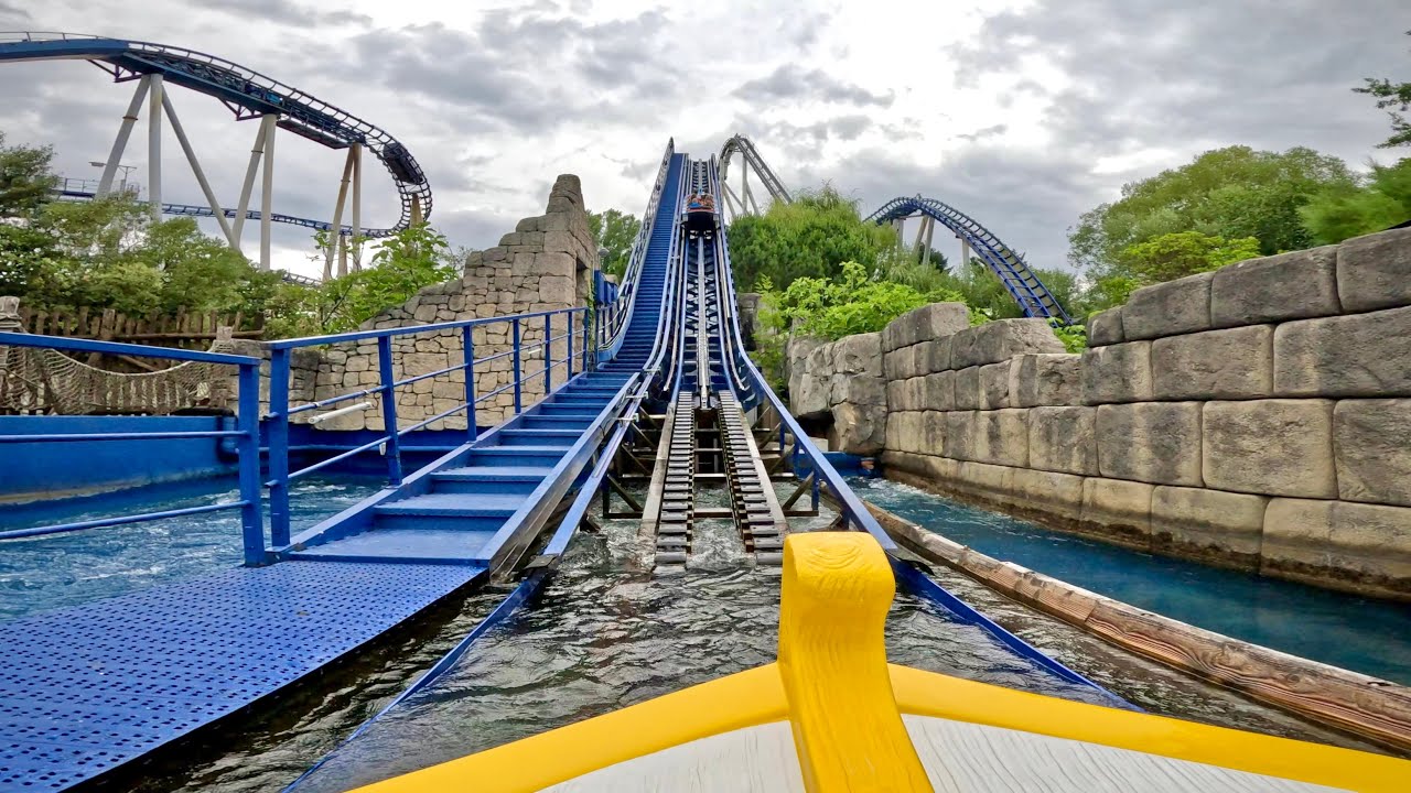 Poseidon on-ride POV (乗車映像) / Europa Park (ドイツ)