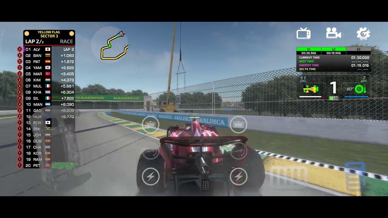 F1 Racing 🏎️ me lose match But me try again 😔