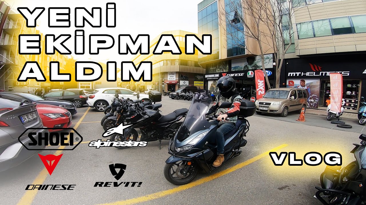 EKİPMAN MAĞAZALARINI GEZİYORUM | YENİ MONTUM | EKİPMAN FİYATLARI | PCX VLOG