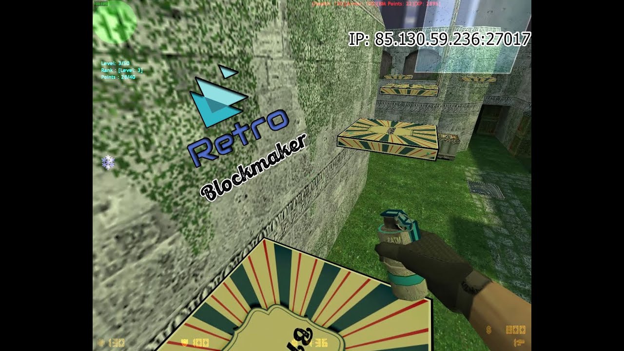 Counter-Strike 1.6 Retro-Blockmaker NEW SERVER!