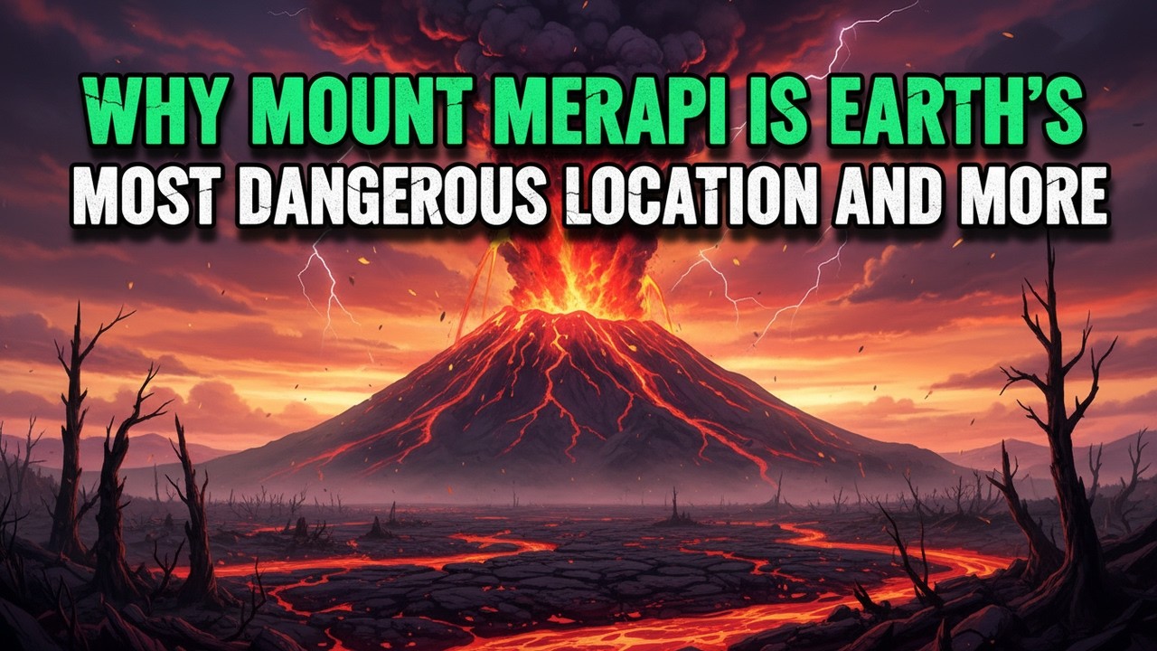 Boring Geography For Sleep | Why Mount Merapi is Earth's Most DANGEROUS Location and more
