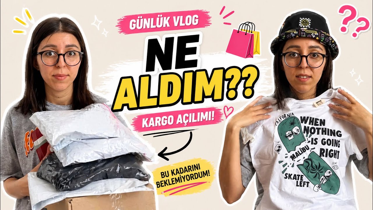 GÜNLÜK VLOG | BENİMLE DOLU DOLU BİR GÜN ✨