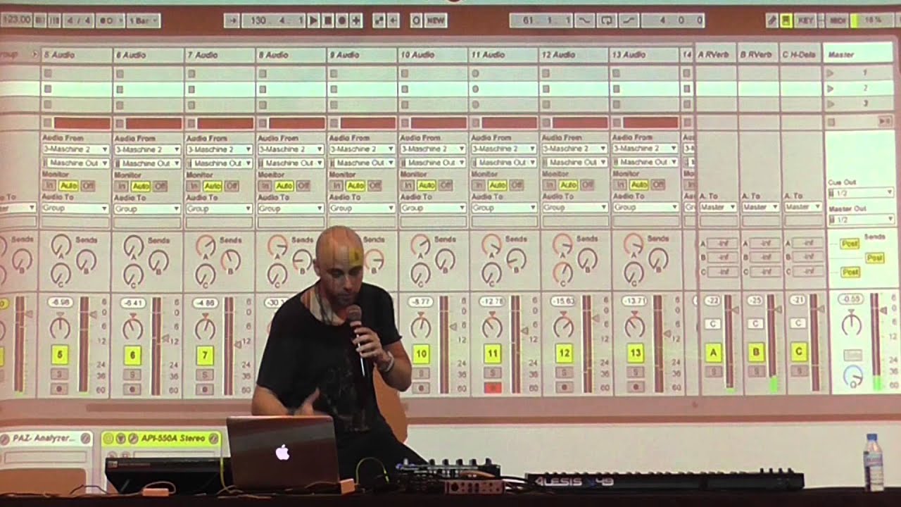 PLASTIC. Masterclass de UNER 2015. Parte2. Creación de un track desde cero