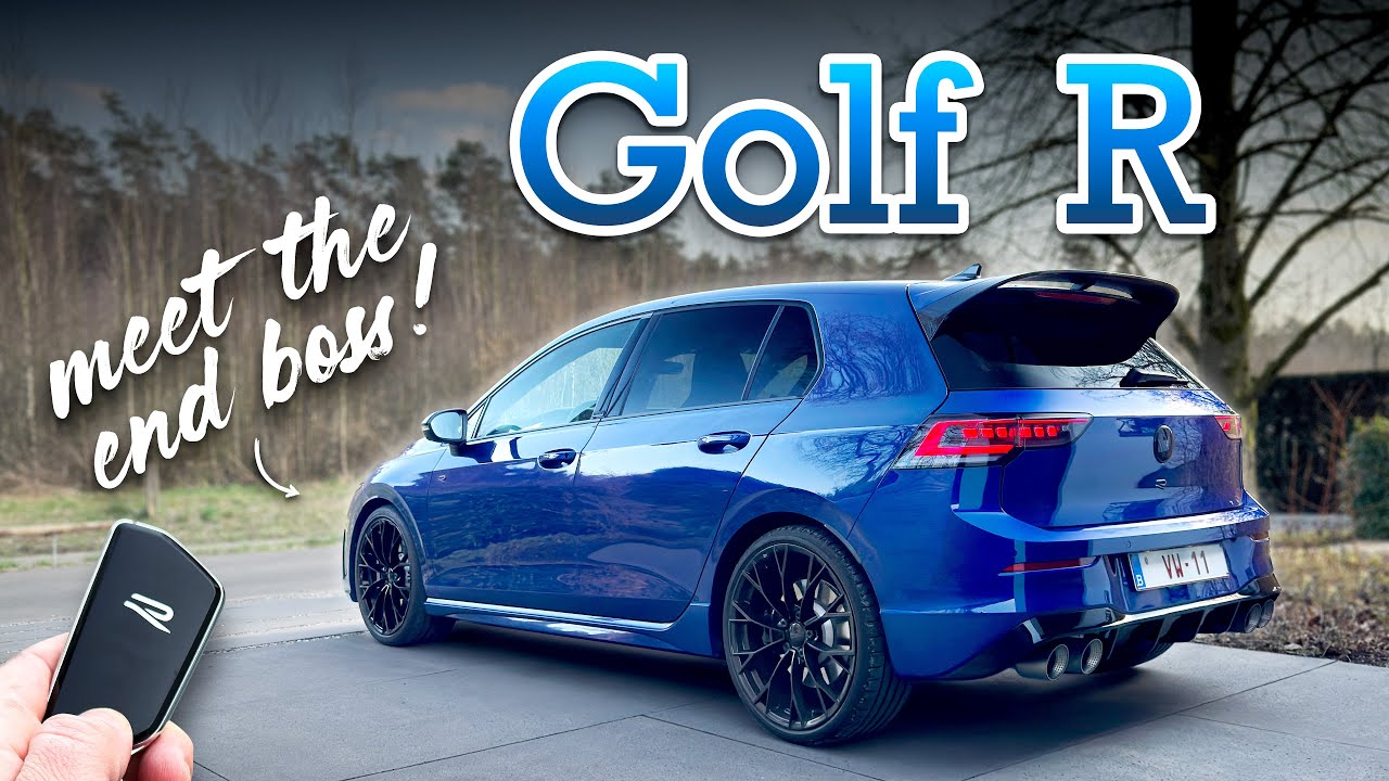 2025 Golf R (333 л.с.) против Golf GTI (265 л.с.)!