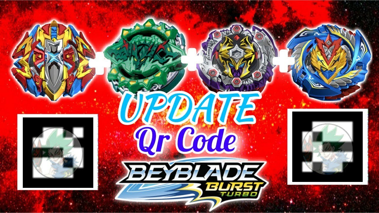 Qr Code Beyblade Burst Turbo App XCALIUS X4, HAZRD, KERBEUS K4, HADES H4, VALTRYK V5 QR CODE