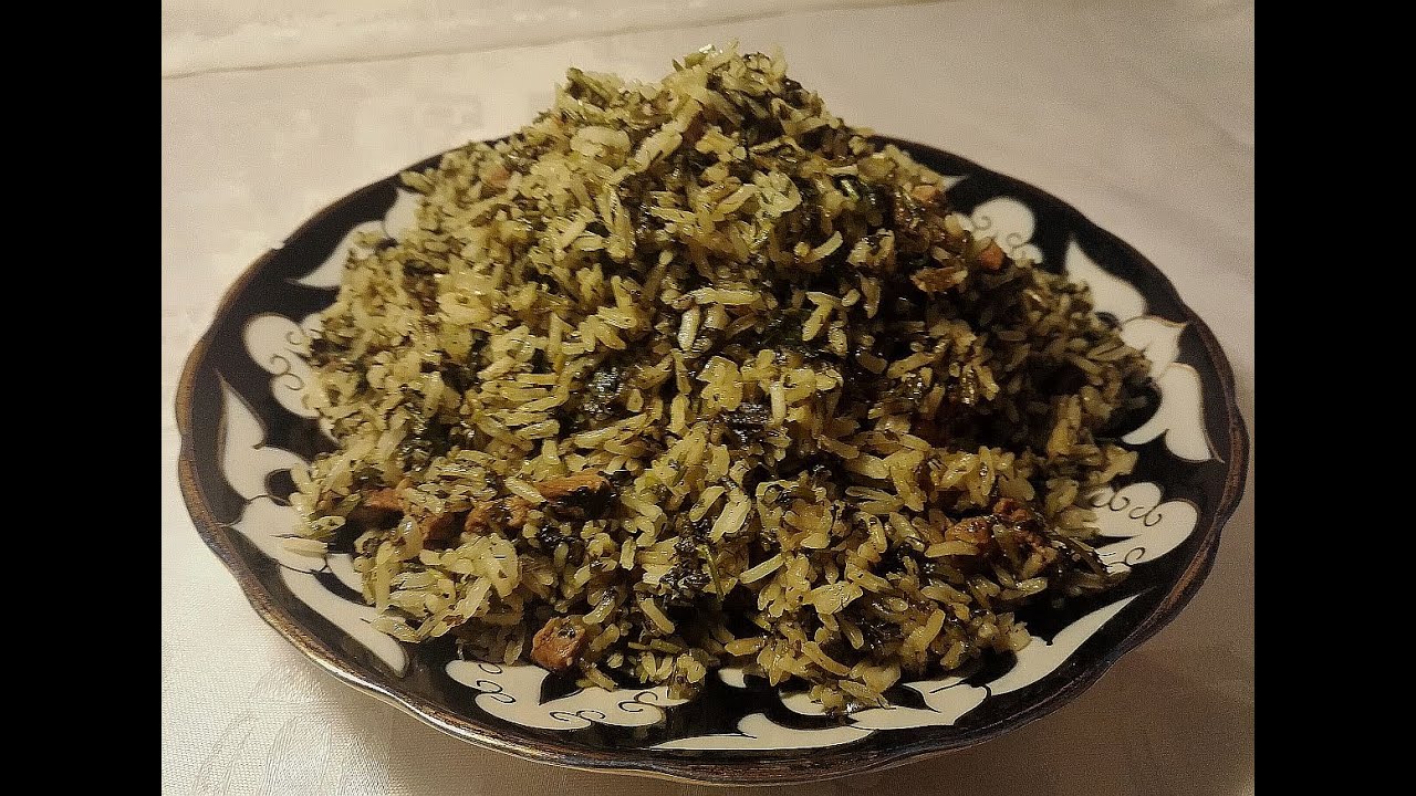 Bakhsh - Green Pilaf. New Recipe. With Max Malkiel