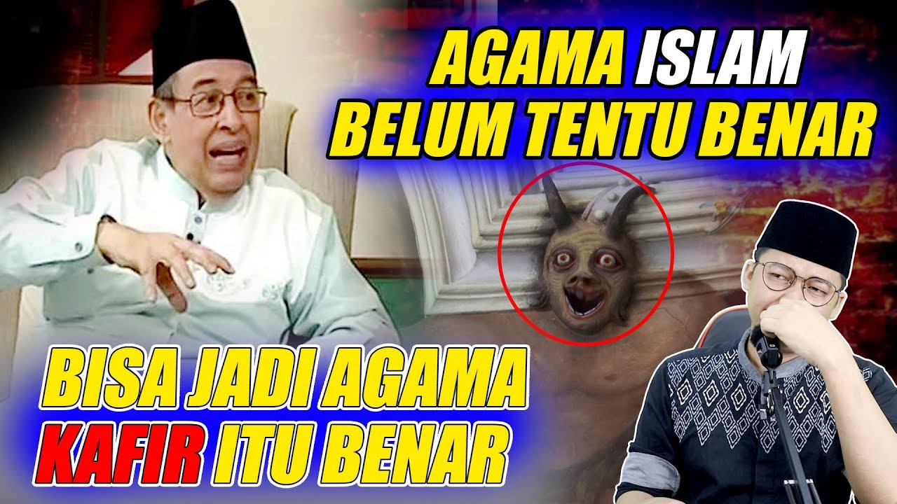 Islam Belom Tentu Agama Yang Benar Dakwah Macam Apa Ini 🤦&zwj;♂️Bapak Qurais Syihab Mungkin Salah Tafsir