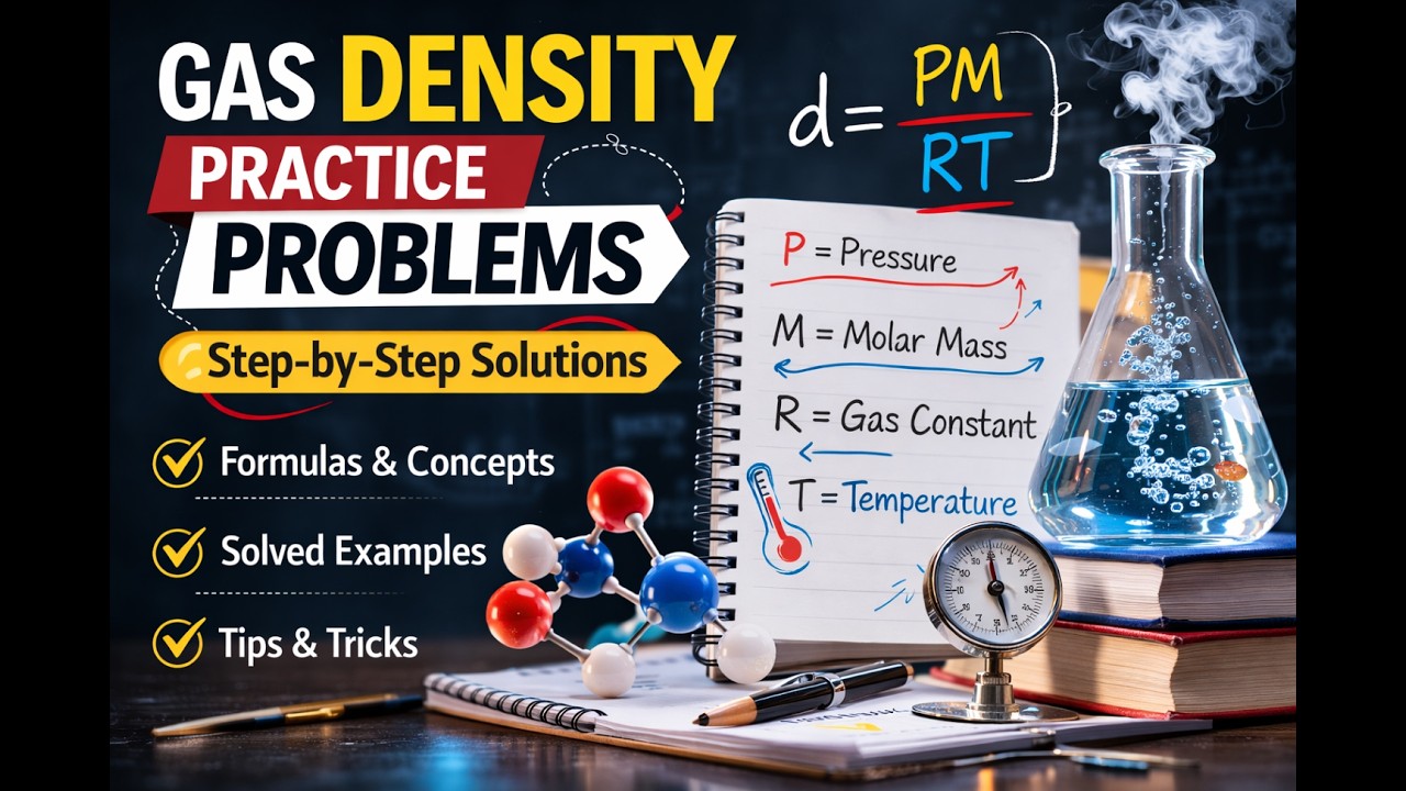 Gas Density Practice Problems