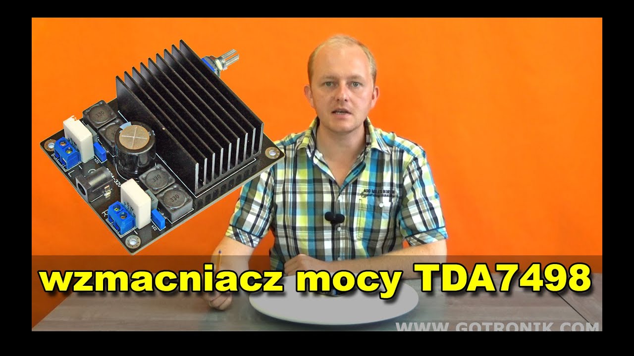Wzmacniacz mocy TDA7498