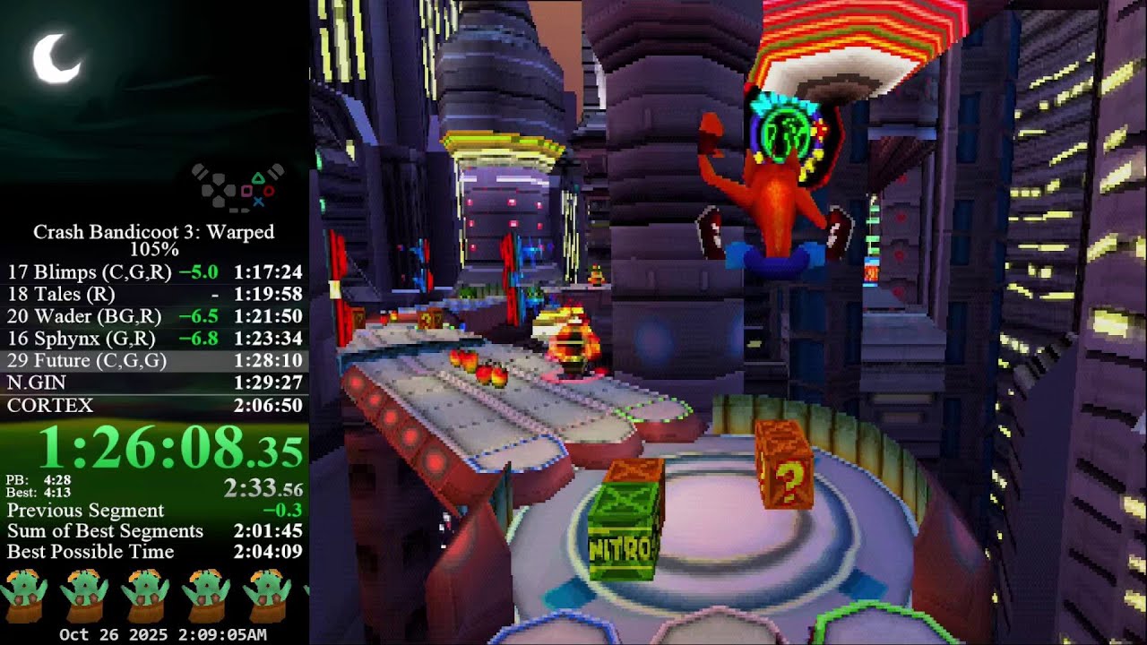 Crash 3 105% - 2:05:43