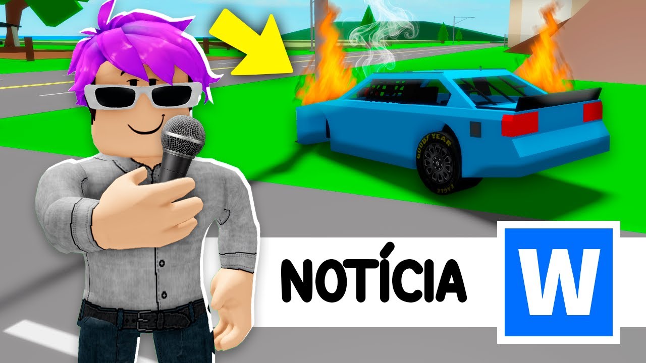 Virei UM REPÓRTER no BROOKHAVEN RP