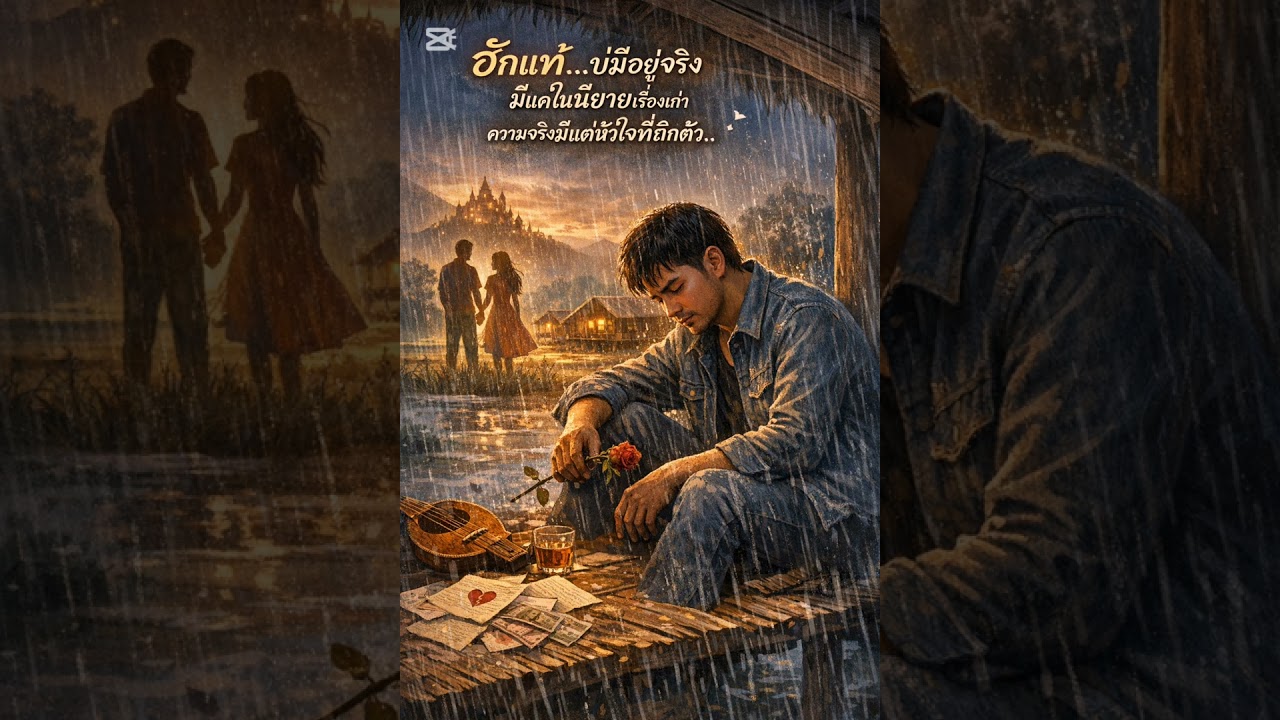 ฮักแท้มีแค่ในนิยาย – เพลงอีสานอกหัก ผู้ชายร้อง เศร้ากินใจ