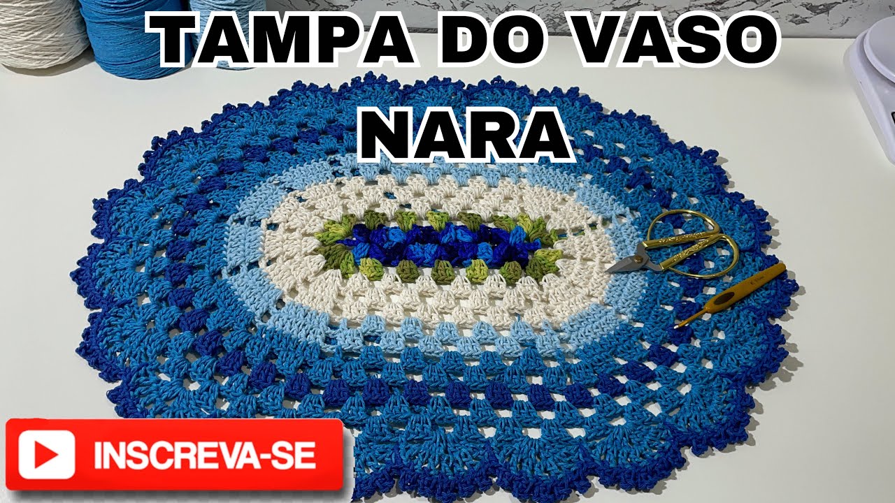 Tampa do vaso modelo Nara