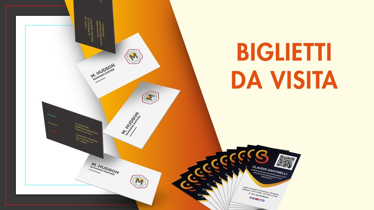 Progetta e stampa correttamente il tuo biglietto da visita
