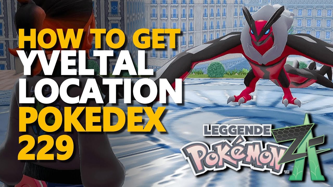 Yveltal Location Pokemon Legends Z-A Pokedex 229