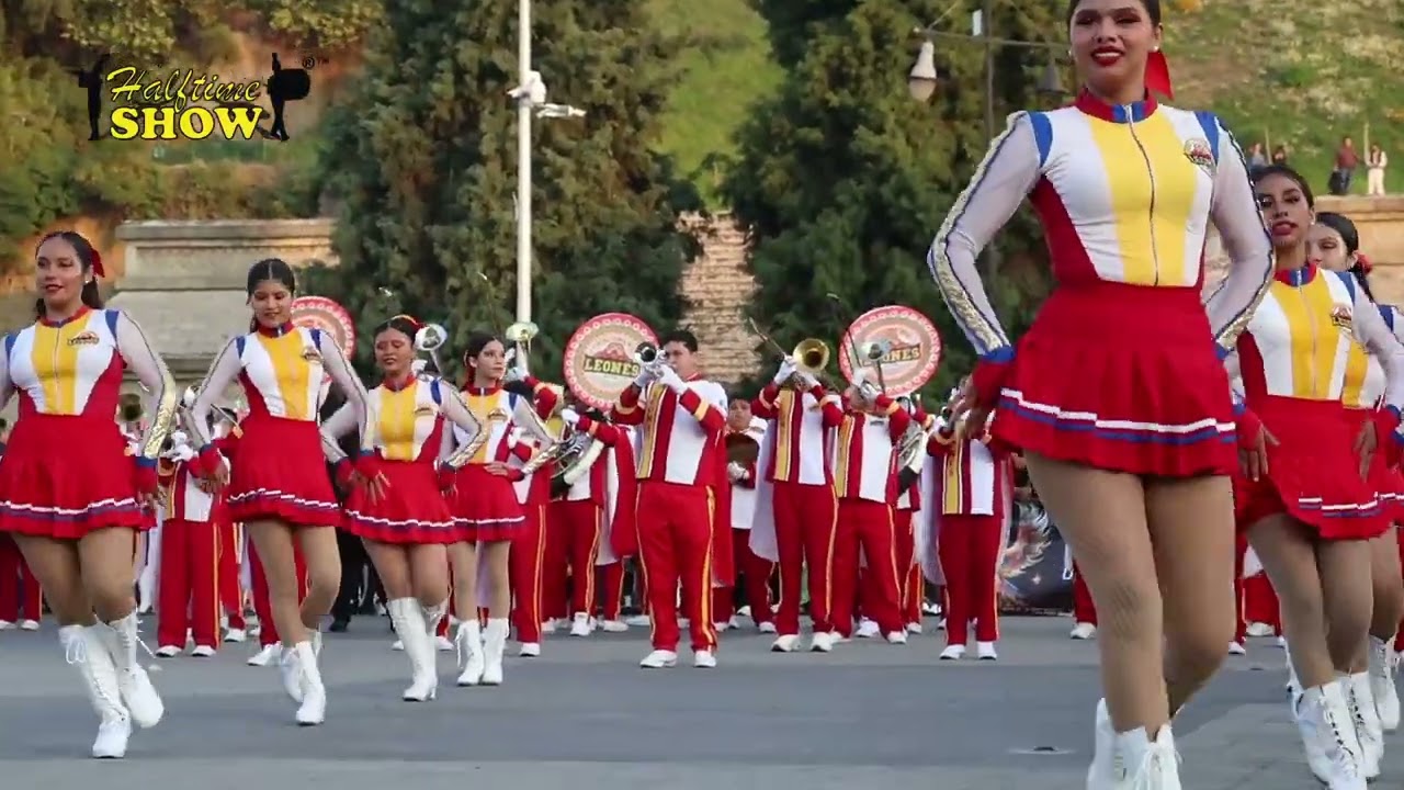 Leones Marching Band | 30 Aniversario de Quetzalcoatl Marching Band (CELMA) Full HD