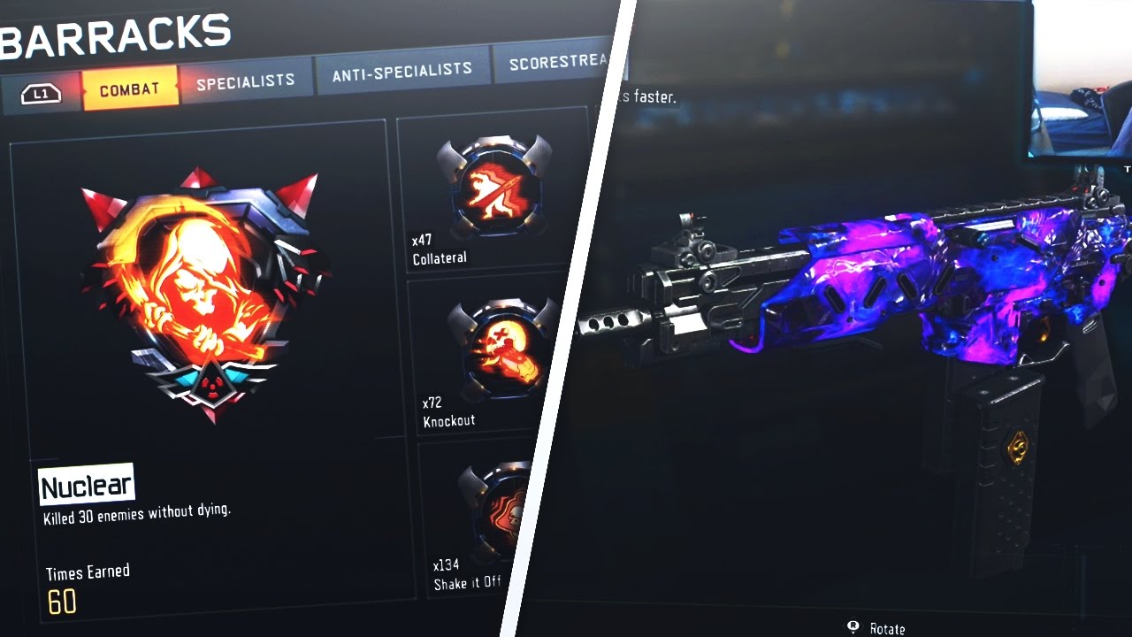 ALL THE "BEST CLASS SETUPS" TO USE in BLACK OPS 3 FOR EASY NUCLEARS! & 100+S!