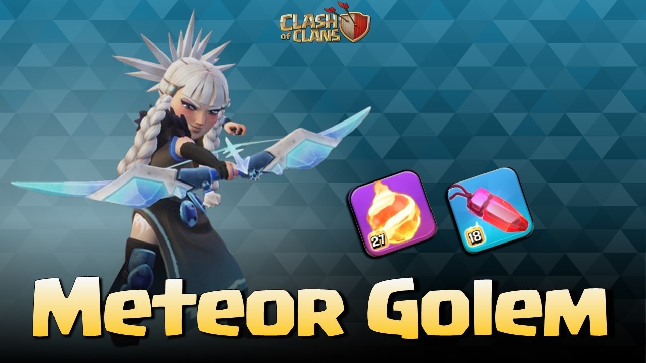 Meteor Golem Fireball | TH 18 Attack Strategy Legend League | Clash Of Clans | Dandi COC