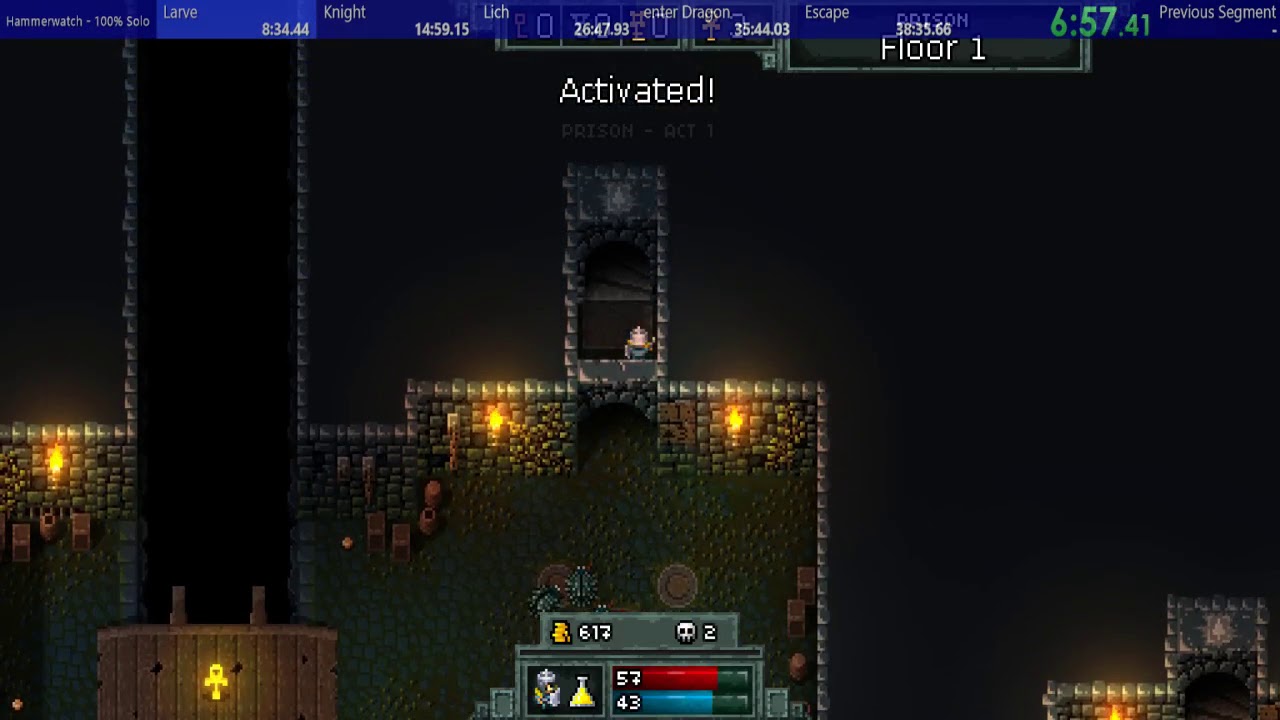 Hammerwatch: 100% | 37:32 (World Record)