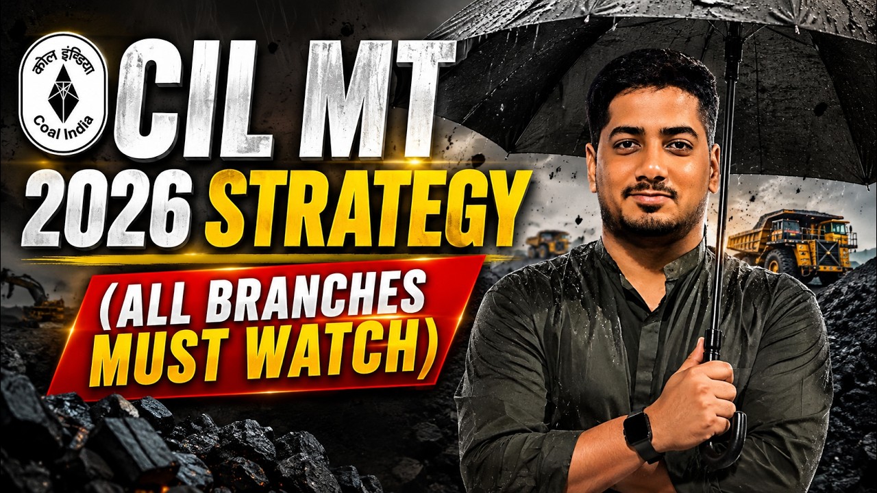 CIL MT Exam Date | CIL MT SYLLABUS | Coal India Limited Strategy