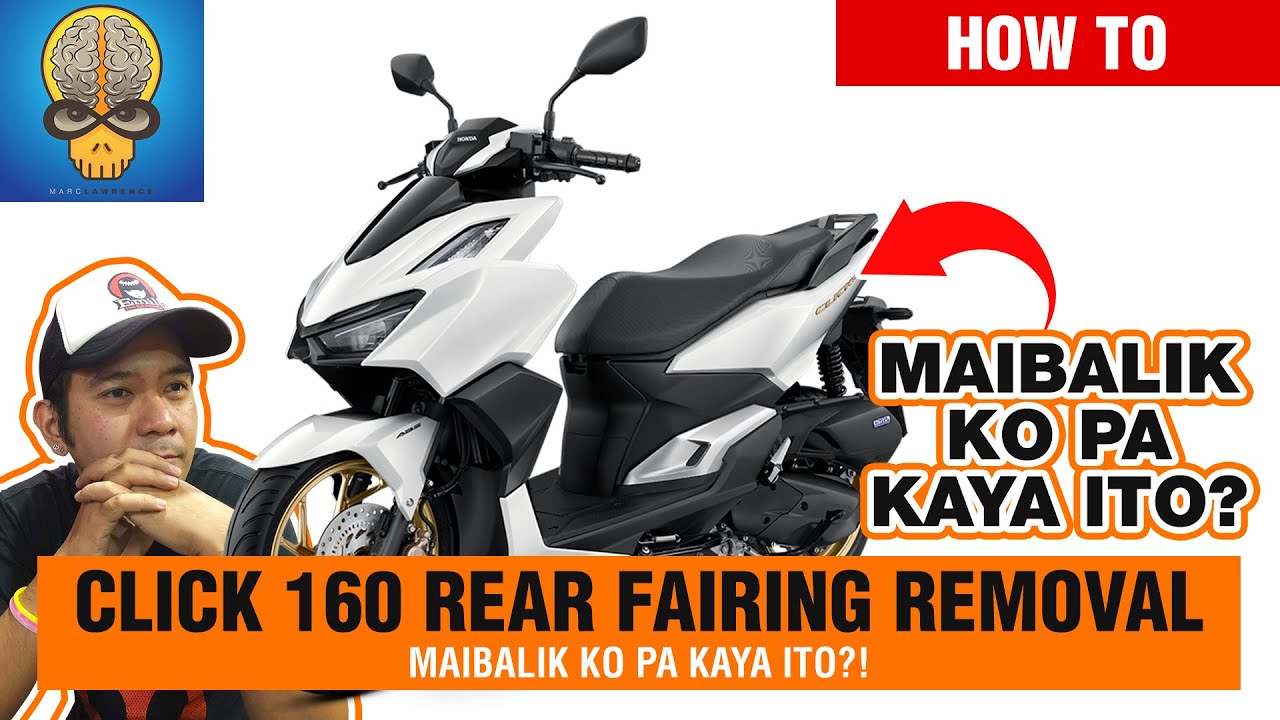 How to Remove Fairings | Honda Click 160