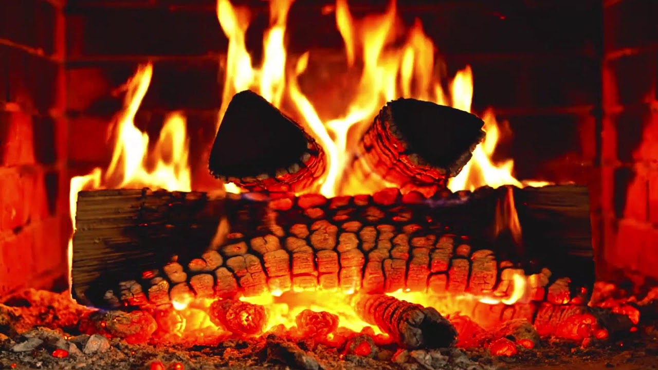 🔥 Cozy Fireplace Ambience for Deep Sleep | Relaxing Crackling Fire Sounds (4K)