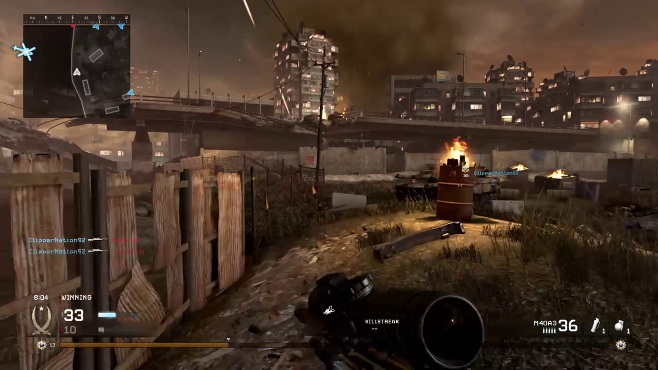 MWR M40 Sniper Gameplay