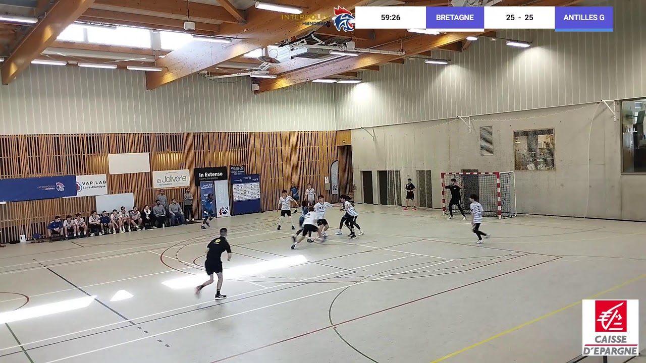 INTERPÔLES 2023 - JOUR 1 BRETAGNE VS ANTILLES GUYANNE