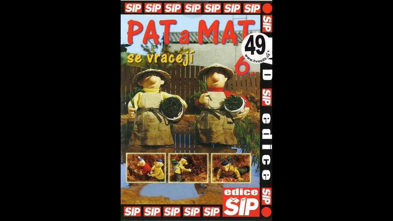 Pat a Mat DVD 6 Menu