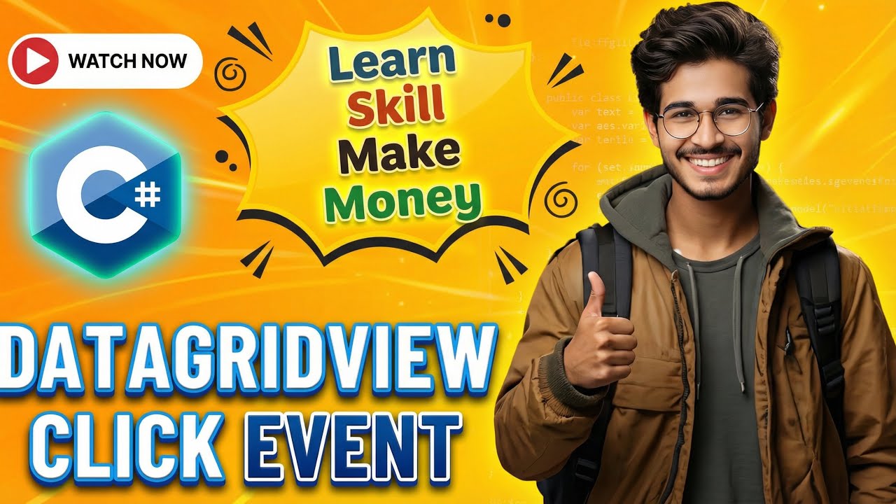 How to Enable Datagridview Cell Click Event in C# Windows Form Application