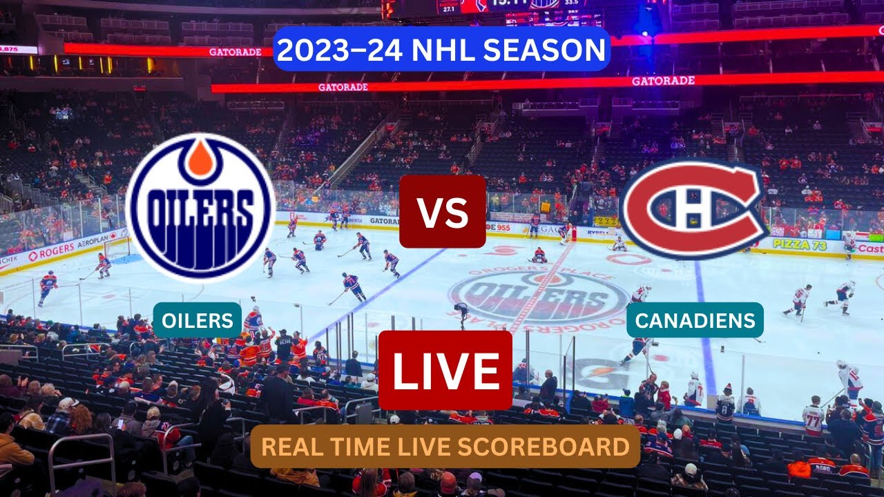 Montreal Canadiens Vs Edmonton Oilers LIVE Score UPDATE Today Hockey NHL Season Match Mar 19 2024