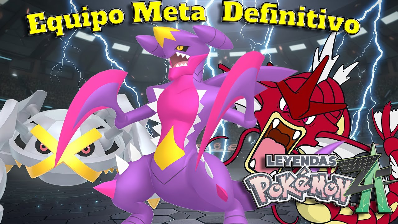 ¡EQUIPO META DEFINITIVO! 🏆 Guía Competitiva 3v3 (Mega-Garchomp, Metagross, Gyarados) | Leyendas Z-A