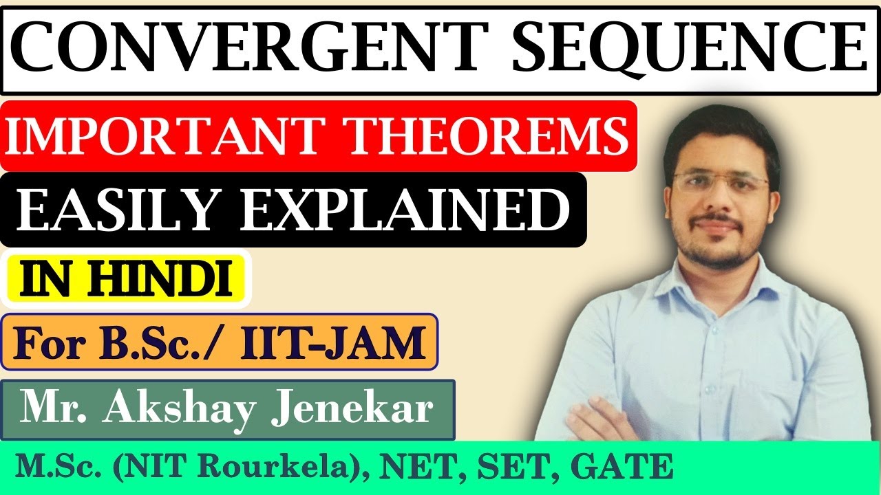 Theorems on Convergent Sequence (in Hindi) | Limit of Sequence is Unique | Understand Proofs Easily.