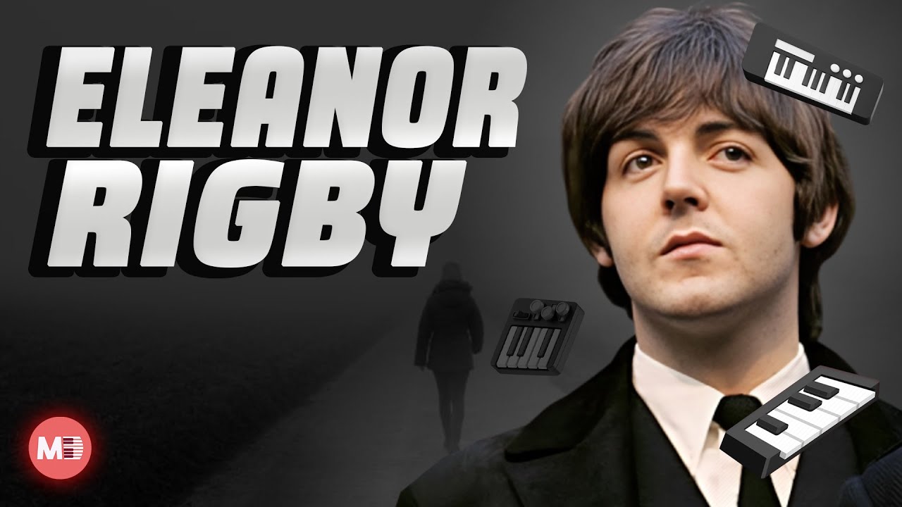 How to play ELEANOR RIGBY on piano - Beatles piano tutorial