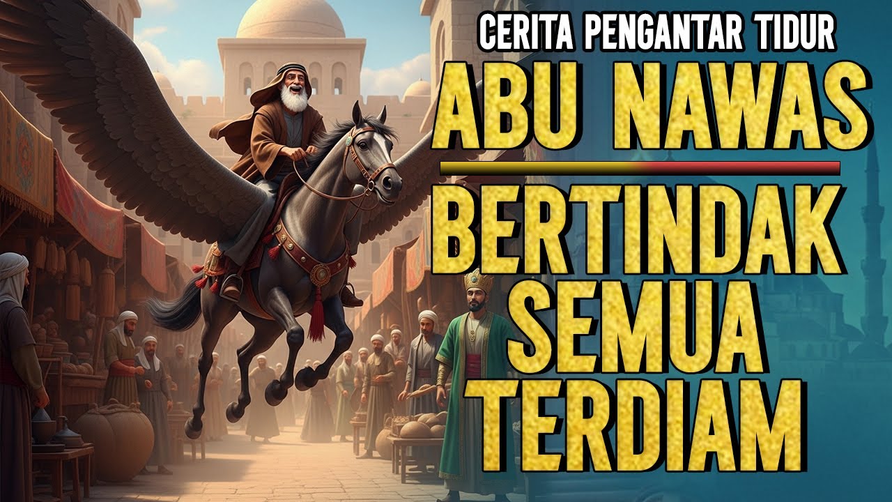 ABU NAWAS DAN KUDA TERBANG MEMBUAT RAKYAT  BAGDHA KAGET || DONGENG SEBELUM TIDUR