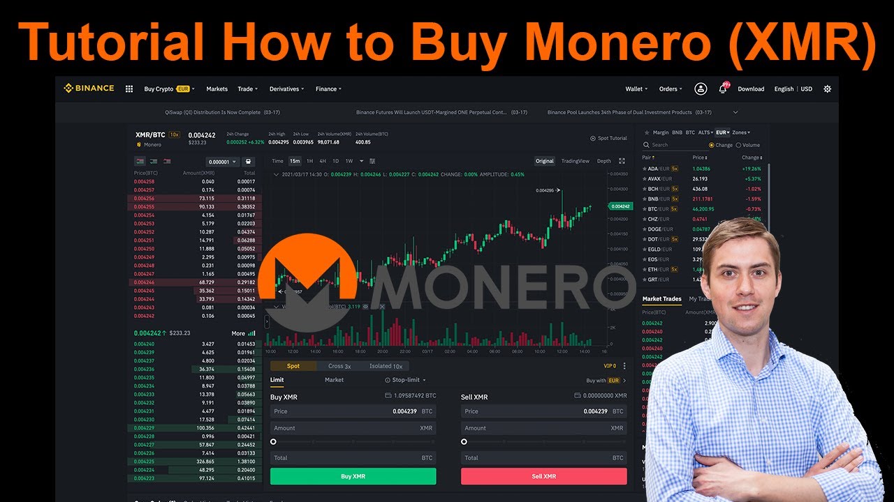 Инструкция по покупке Monero (XMR) на Binance ✅