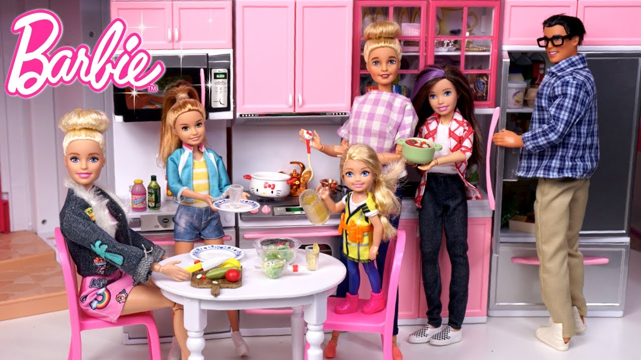 Barbie Dreamhouse Family Fun - Skipper Meets her Celebrity Idol