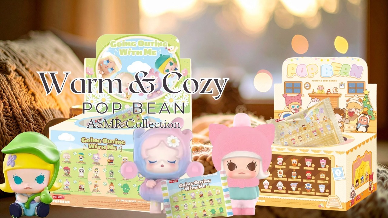 Pop Mart Pop Bean ASMR | 2 Full Sets… Did I Get the Secret?