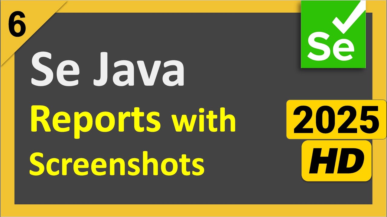 Create HTML Reports with Screenshots