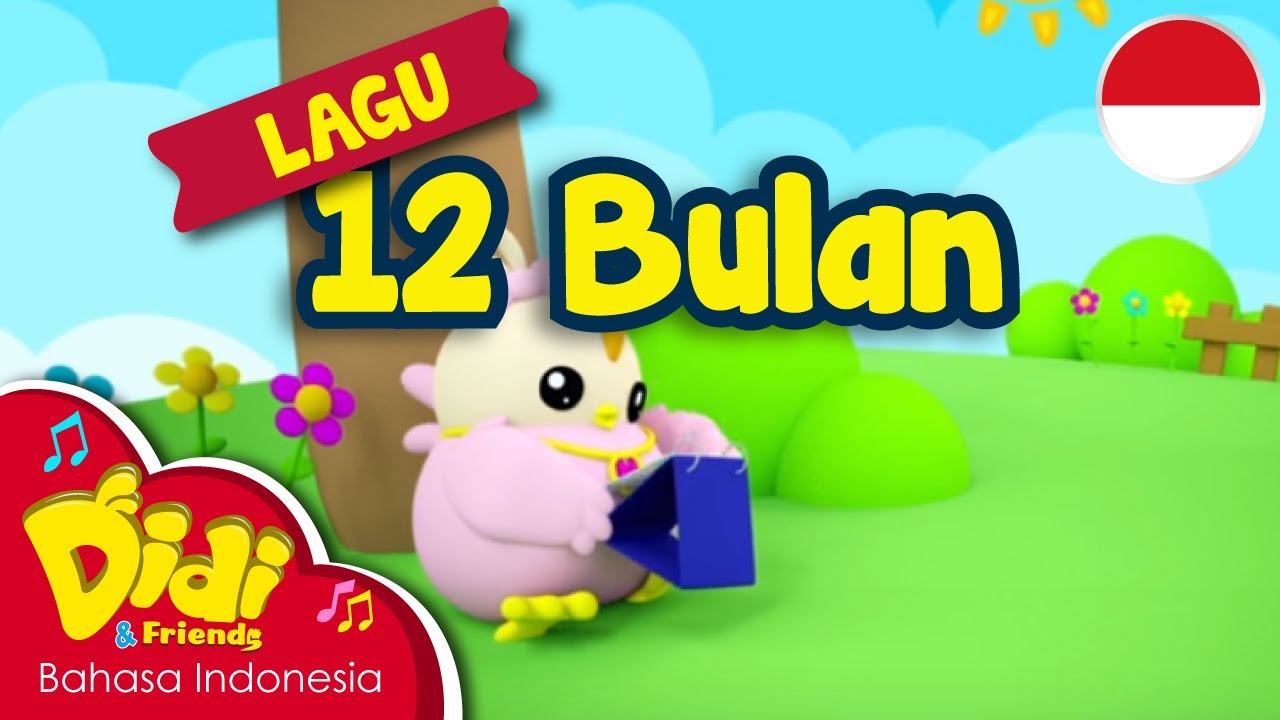 Lagu Anak-Anak Indonesia | Didi & Friends | 12 Bulan