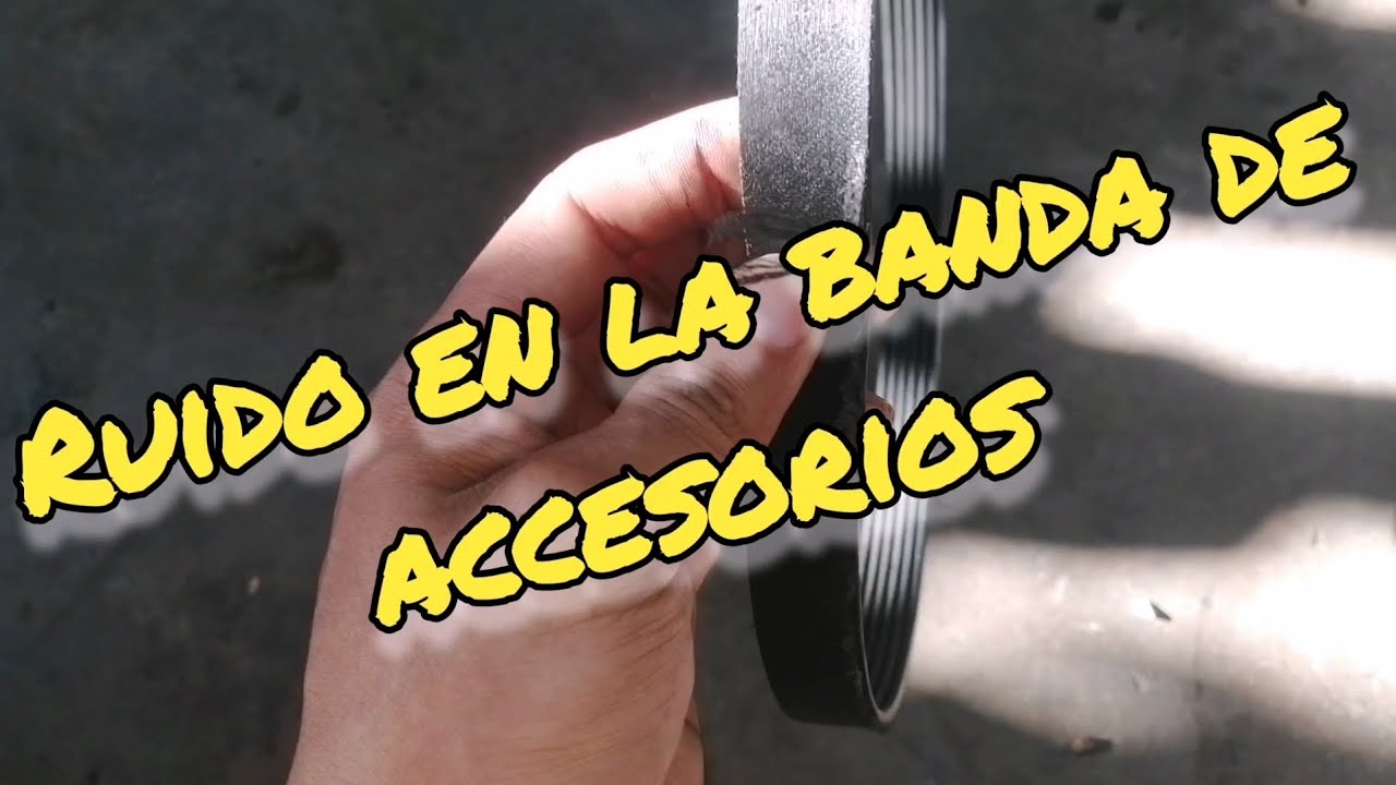 ¿Qué es lo que causó el zumbido en la banda del auto?