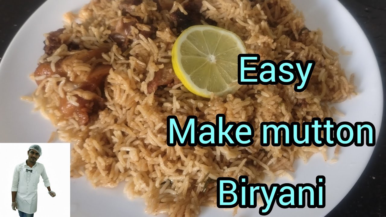 Easy make Mutton Dum Biryani #mutton #foodmuttonrecipe #cooking  