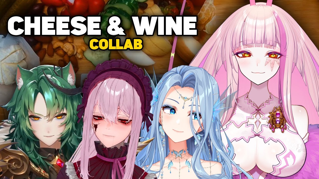 Cheese and Wine Collab with LeeandLie, girl_dm_ and PorcelainMaid