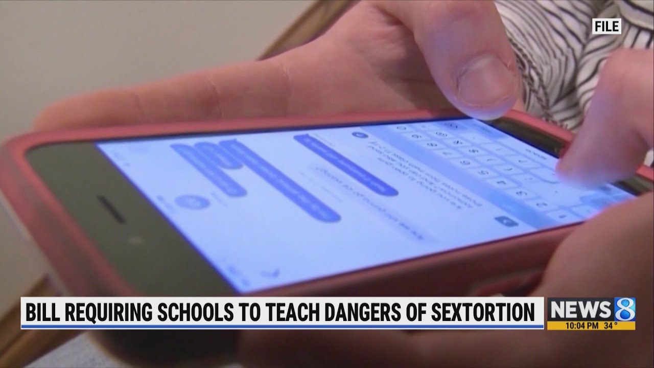Bill would require schools to teach kids about dangers of sextortion