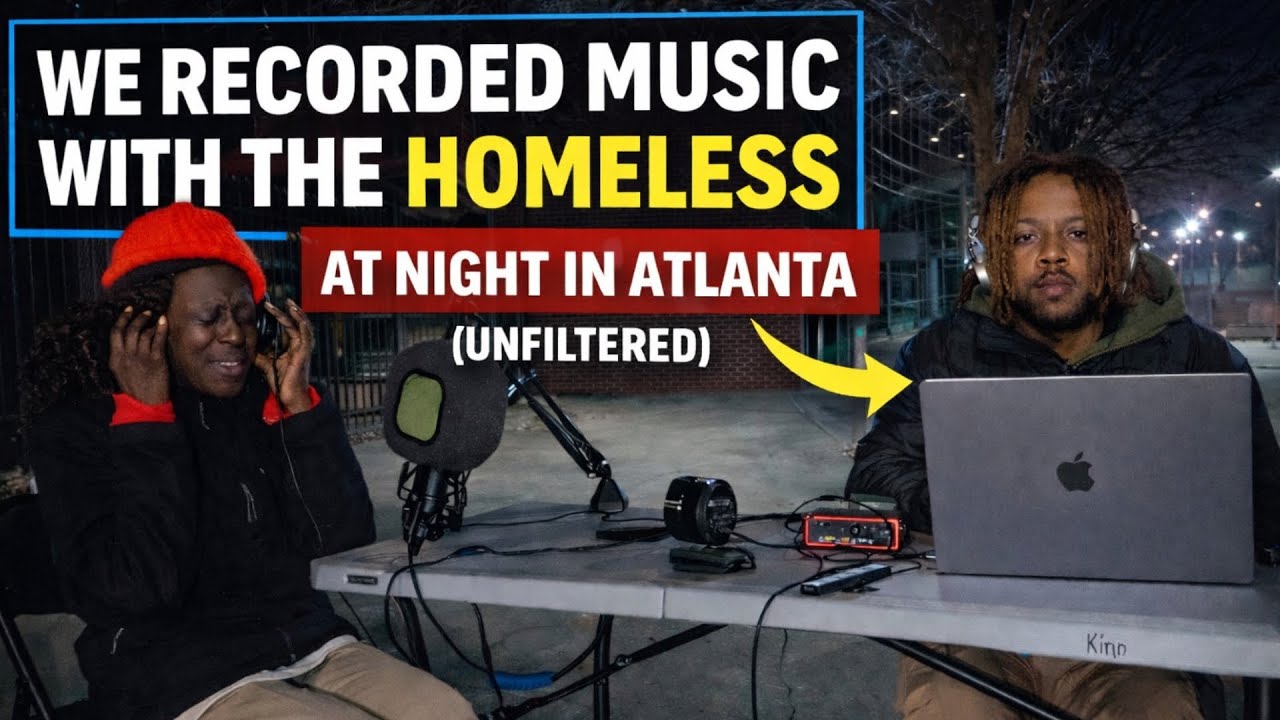 We Recorded Music With the Homeless at Night in Atlanta (Unfiltered)