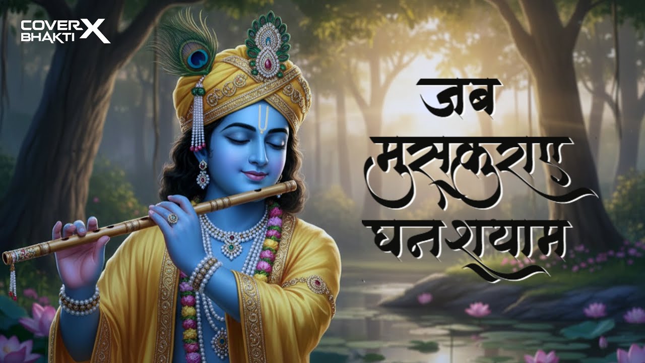 जब मुस्कुराए घनश्याम 🙏 | Jab Muskuraye Ghanshyam | श्री कृष्ण भजन | Krishna Bhajan | CoverXBhakti