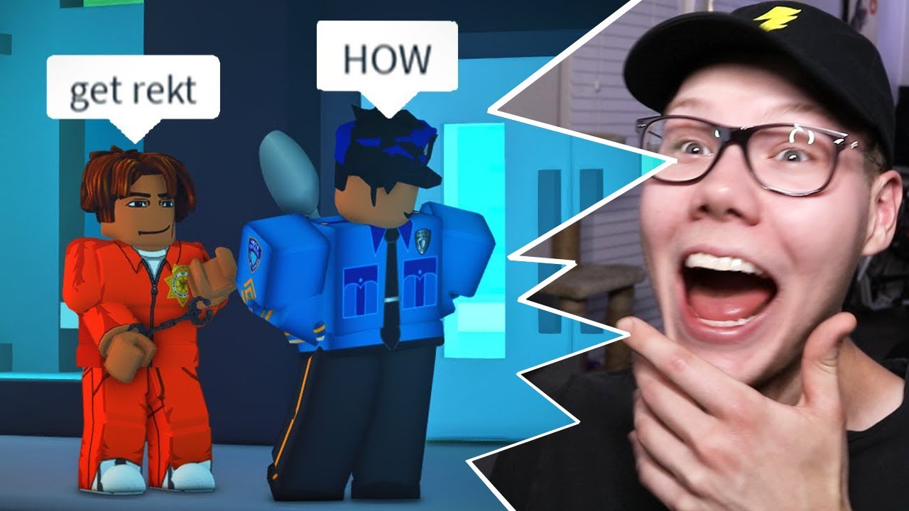 Reacting to Roblox Jailbreak Funny Moments Videos & Memes