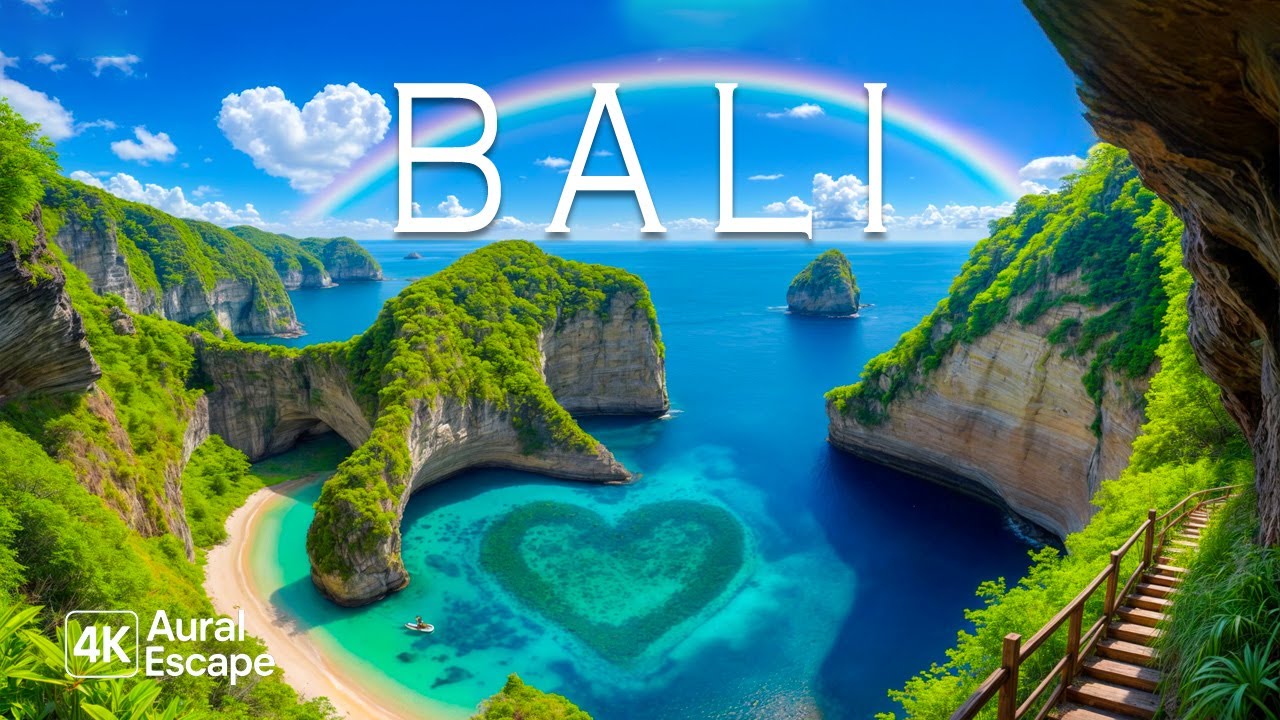 Bali 4K UHD &ndash; Tropical Island Paradise & Crystal Blue Waters | Aural Escape 4K