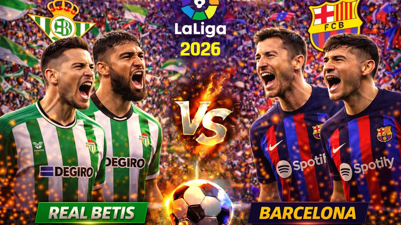 REAL BETIS VS BARCELONA | EFOOTBALL 2026🔥‼️