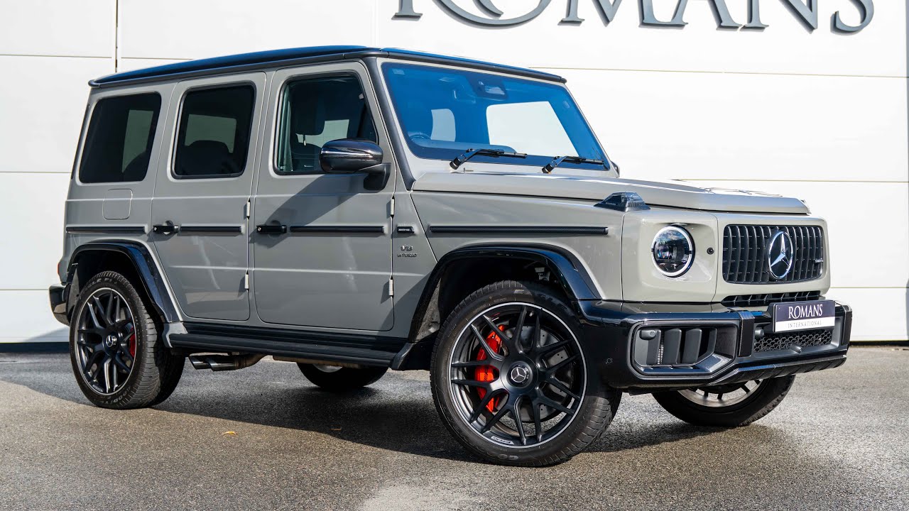 2025 Mercedes AMG G63 Carbon Edition - MANUFAKTUR Classic Grey - Walkaround + Engine & Exhaust Sound